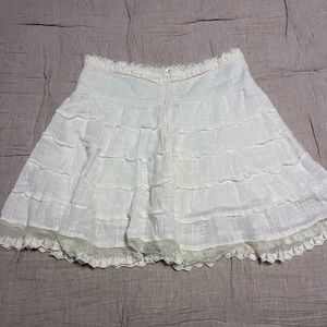 Linen boutique skirt